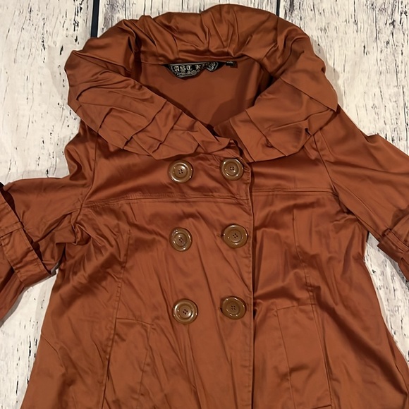 Vintage Brown Women’s Jacket Coat Size XL - Picture 3 of 12